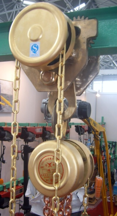 防爆手拉葫蘆固定實(shí)例